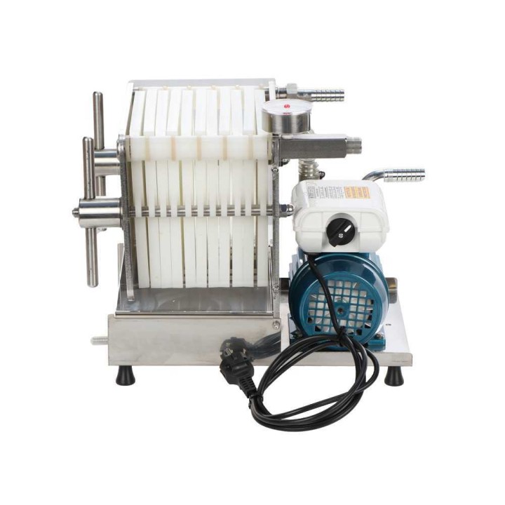 Tellarini CrystalPro 10 viinisuodatin, 10 levyä, 0,5 HP, ruostumaton teräs