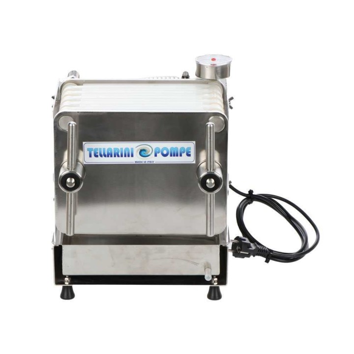 Tellarini CrystalPro 10 viinisuodatin, 10 levyä, 0,5 HP, ruostumaton teräs