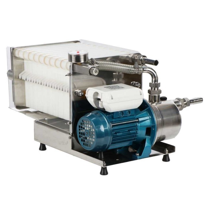 Tellarini CrystalPro jet 20 viinin levy- ja kartonkisuodatin, 0,5 HP