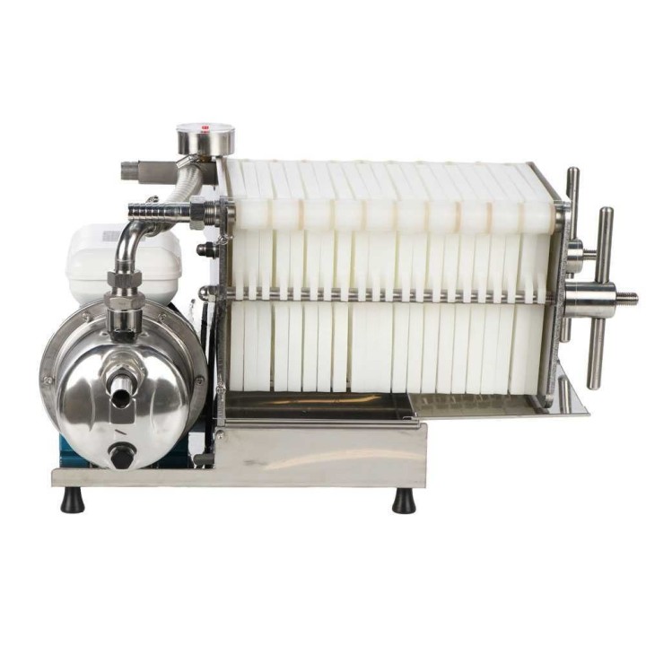 Tellarini CrystalPro jet 20 viinin levy- ja kartonkisuodatin, 0,5 HP