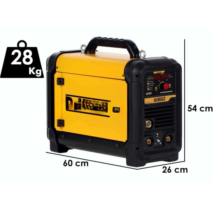 DeWalt DXWDMIG 200E moniprosessihitsauskone, 15–200 A, 230 V