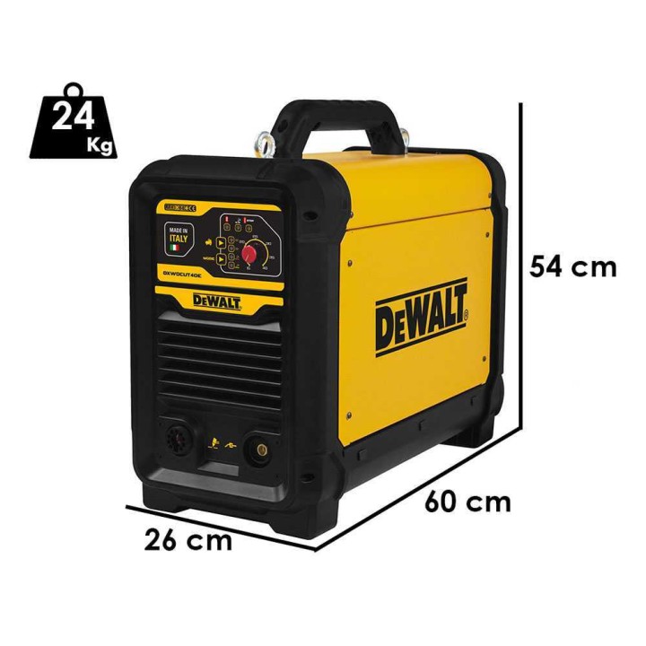 DeWalt DXWDCUT 40E invertteriplasmaleikkuri, 15–40 A, 10 mm