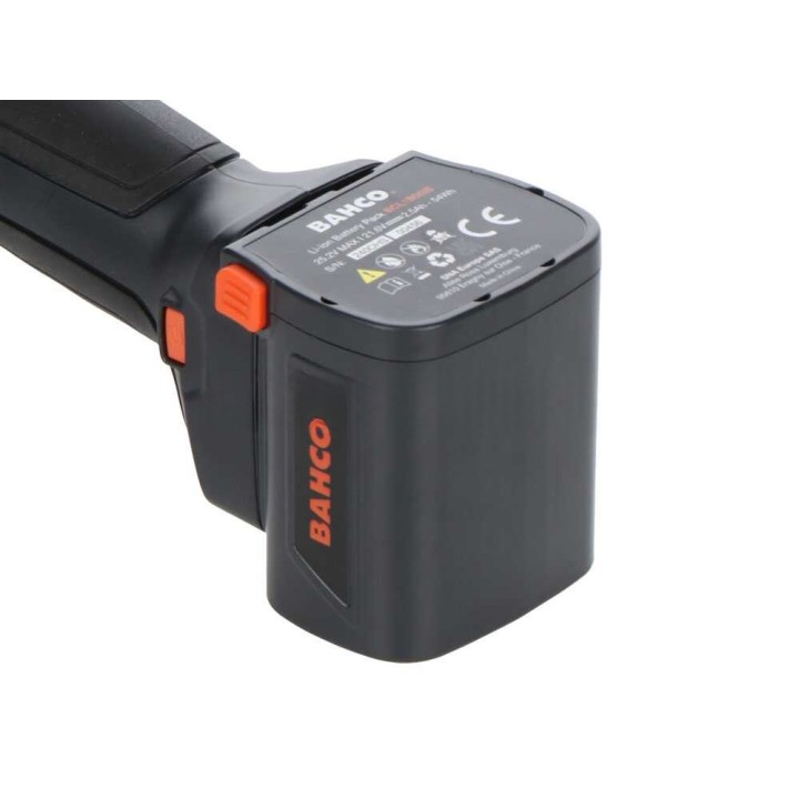 Bahco BCL240 sähköoksasakset, 21,6 V, 3 akkua, 40 mm laskentakapasiteetti