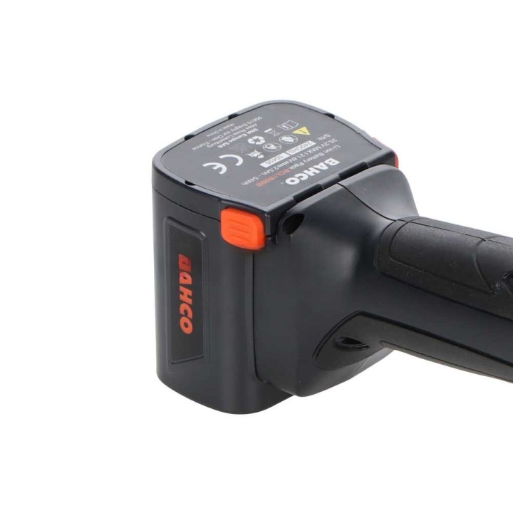 Bahco BCL240 sähköoksasakset, 21,6 V, 3 akkua, 40 mm laskentakapasiteetti