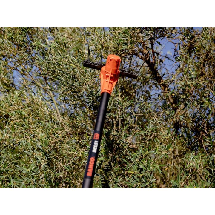 Bahco BCL51 oliivinkorjuukampa, 12 V, 370 W, alumiinivarsi 230 + 100 cm