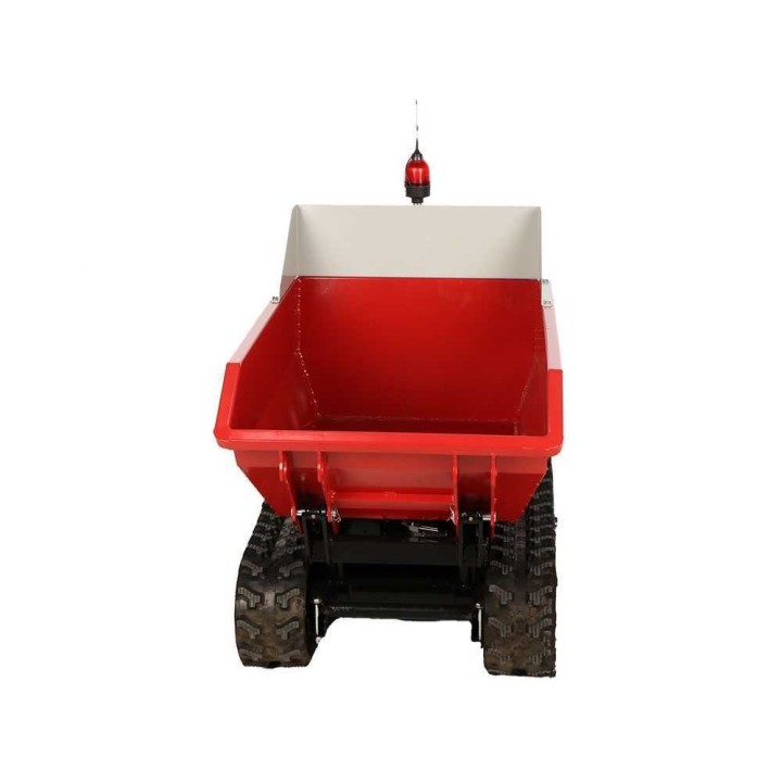 GeoTech Pro TMD 400 HR radiokauko-ohjattava akkukuljetin, 400 kg, 48 V, hydraulinen kippaus