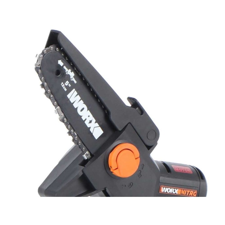 Worx Nitro WG325E.9 akkukäyttöinen oksasaha, 12 cm, jatkovarsi 125 cm
