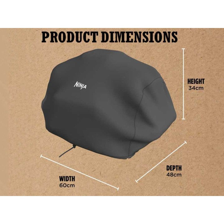 Ninja Woodfire suojapeite sähkögrillille OG701/571, 60 × 48 × 34 cm