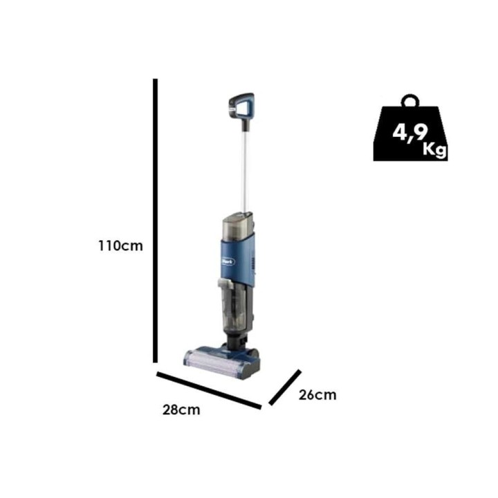 Shark HydroVac WD100EU sähköinen lattianpesuri, 170 W, 230 V