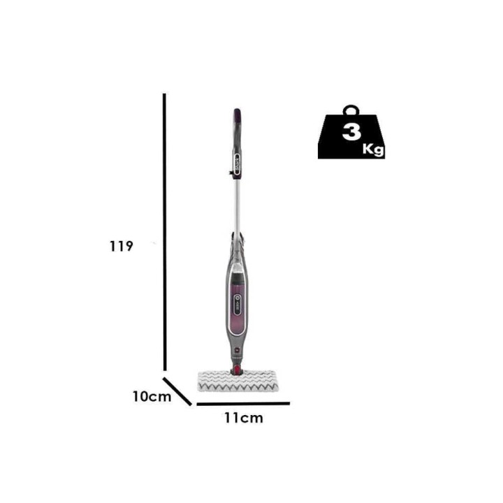 Shark S6003EU höyrymoppi, Steam Blaster, 1 200 W, 230 V, 34 cm