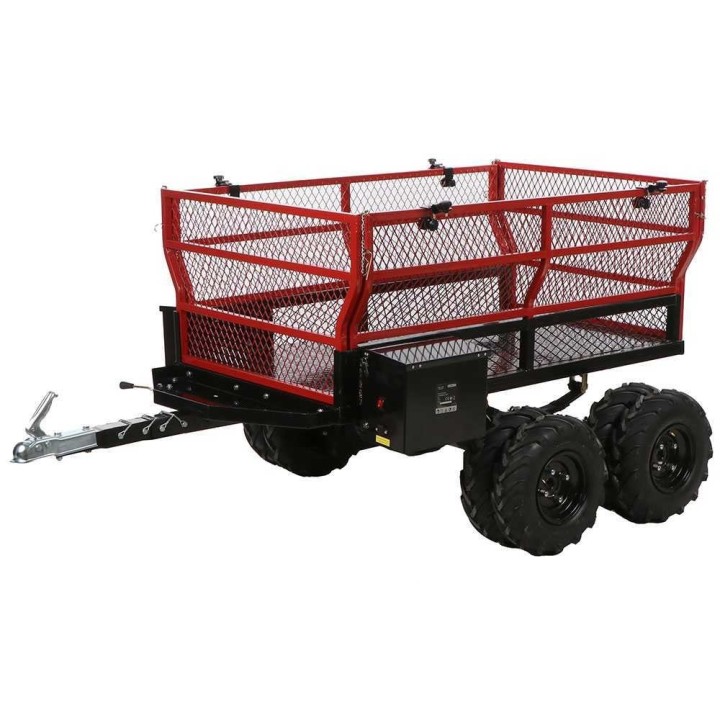 GeoTech Pro E-Truck 600 akkukäyttöinen kuljetuskärry, 1 200 W, 600 kg