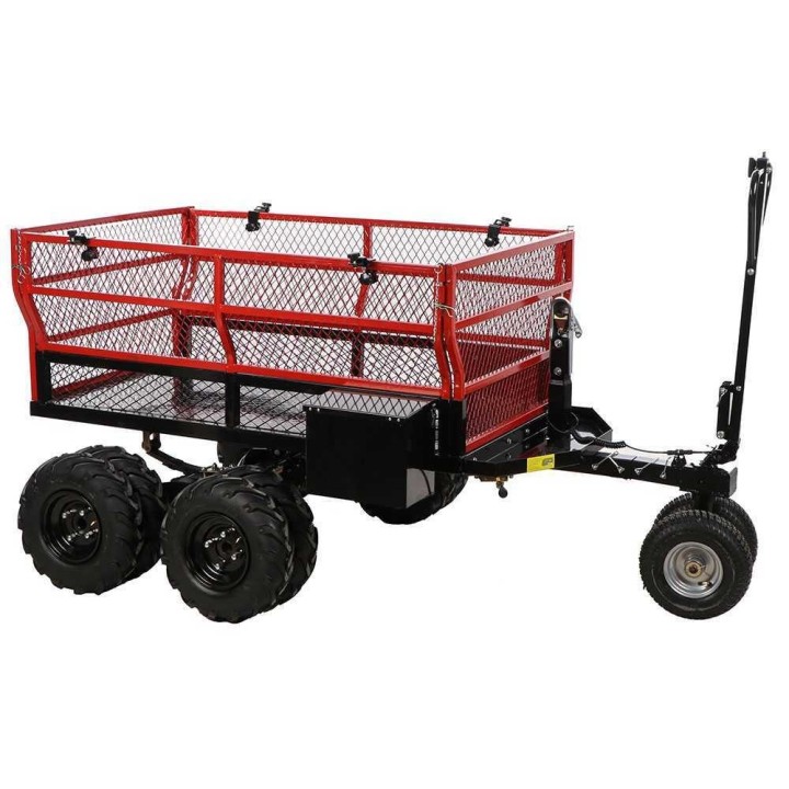 GeoTech Pro E-Truck 600 akkukäyttöinen kuljetuskärry, 1 200 W, 600 kg
