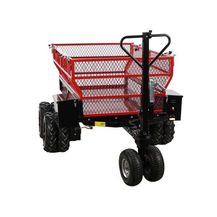 GeoTech Pro E-Truck 600 akkukäyttöinen kuljetuskärry, 1 200 W, 600 kg