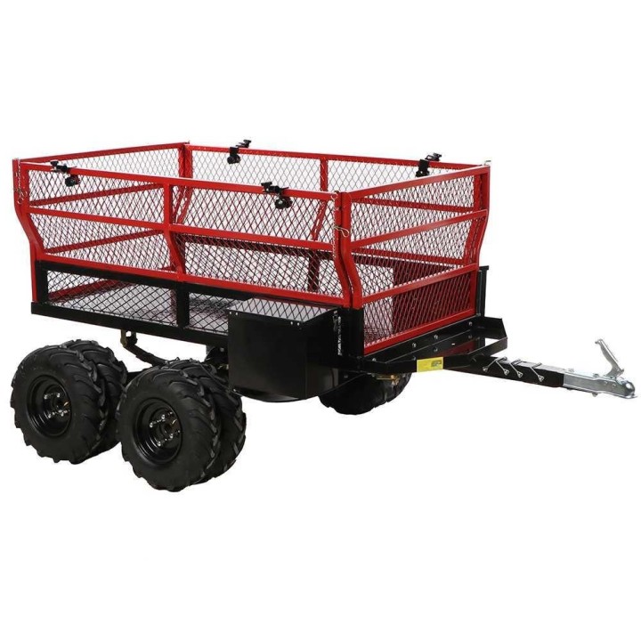 GeoTech Pro E-Truck 600 akkukäyttöinen kuljetuskärry, 1 200 W, 600 kg