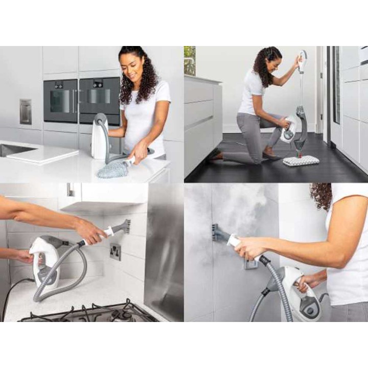 Shark S6005EU Klik'n Flip -höyrymoppi, 1 050 W, 230 V