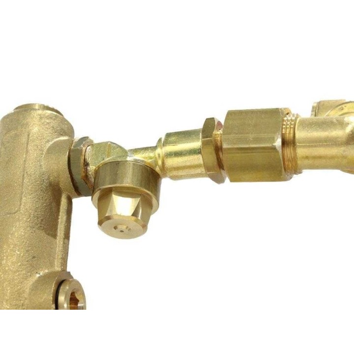 Tippumattomat venttiilit ruiskutus- ja sumutussuuttimille, 4 kpl, 3/8" uros ja naaras