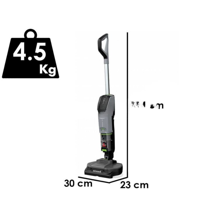 Bissell SpinWave + Vac PET Select -lattianpesuri, 170 W, 25,9 V