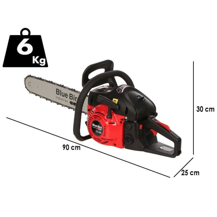 Blue Bird CS590 -moottorisaha, 54 cm³, 50 cm, 3 HP
