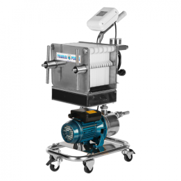 Tellarini CrystalPro Plus 10 levysuodatin viinille ruostumaton teräs 0 5 HP