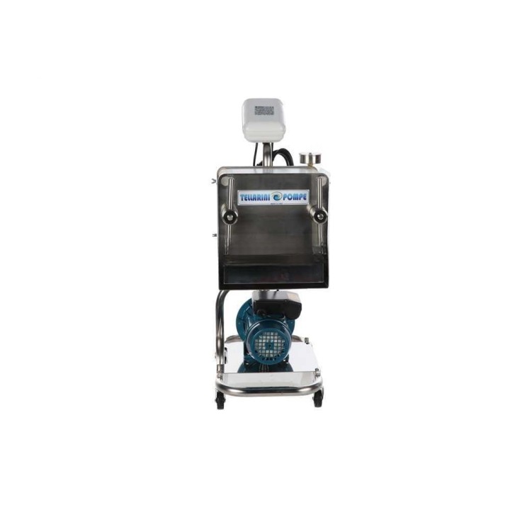 Tellarini CrystalPro Plus 10 levysuodatin viinille, ruostumaton teräs, 0,5 HP