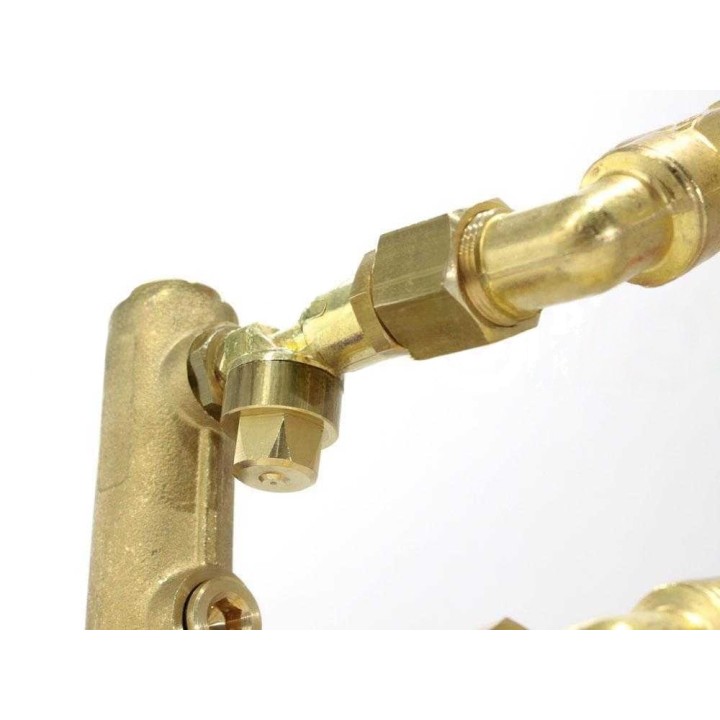 6-osainen tippumattomien venttiilien sarja ruiskuille ja sumuttimille, 3/8" MG–3/8" GF