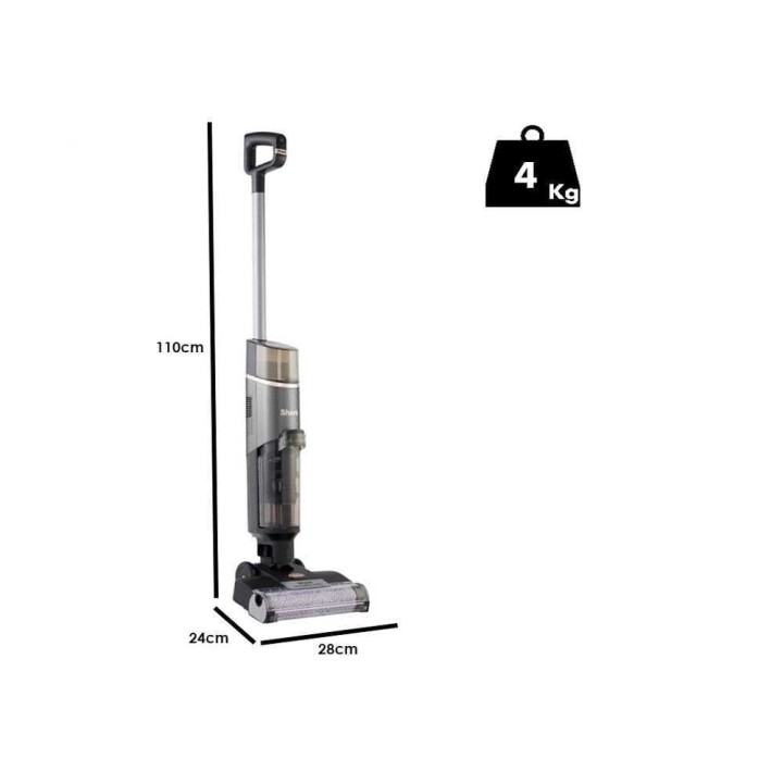 Shark HydroVac WD210EU johdoton lattiapesuri, 230 W, 21,6 V
