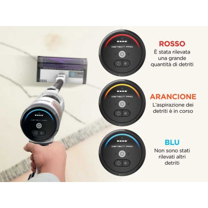 Shark Detect Pro IW3611EU johdoton varsi-imuri, 21,6 V, LED-harja