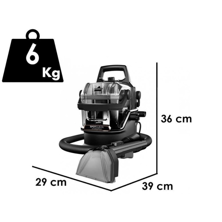 Bissell SpotClean HydroSteam Select höyrypuhdistin, 1 000 W, 1,9 l