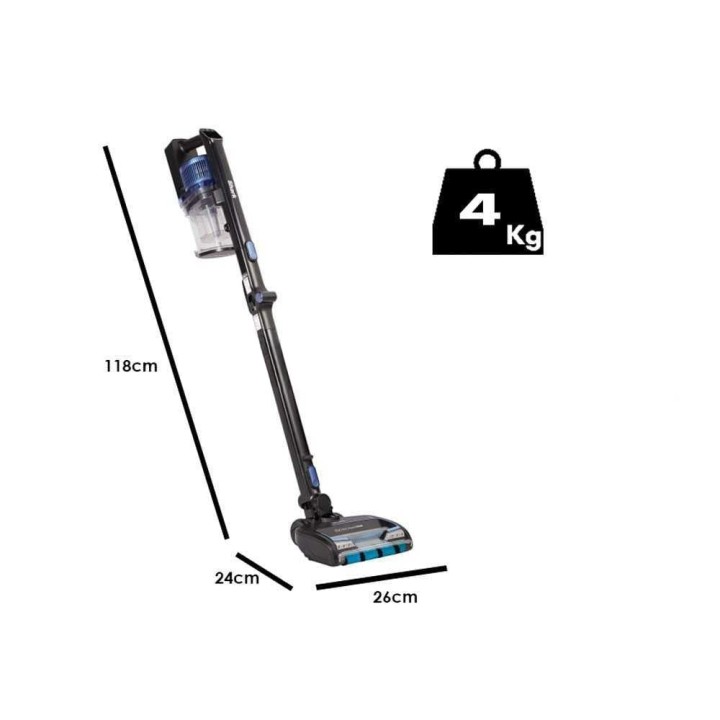 Shark Powerfins IZ320EUT johdoton varsi-imuri, Pet Kit, 2 × 21,6 V:n akkua