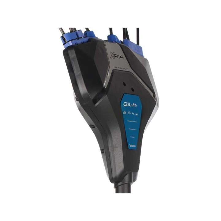 VESCO GALAXY XR14T.1 oliivinkorjuukampa, 14,4 V, 6 Ah, teleskooppivarsi 210–320 cm
