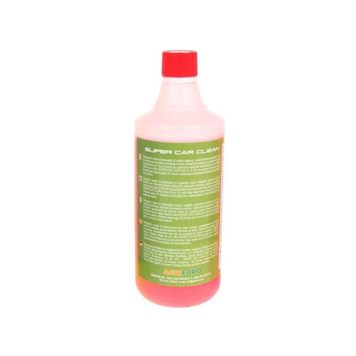 3 pesuainetta painepesureille, ajoneuvojen puhdistukseen, 3 × 1 l