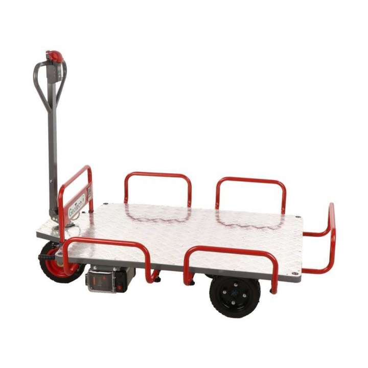 GeoTech E-Truck 400 sähköinen kuljetusvaunu, 400 W, 40 V, 400 kg