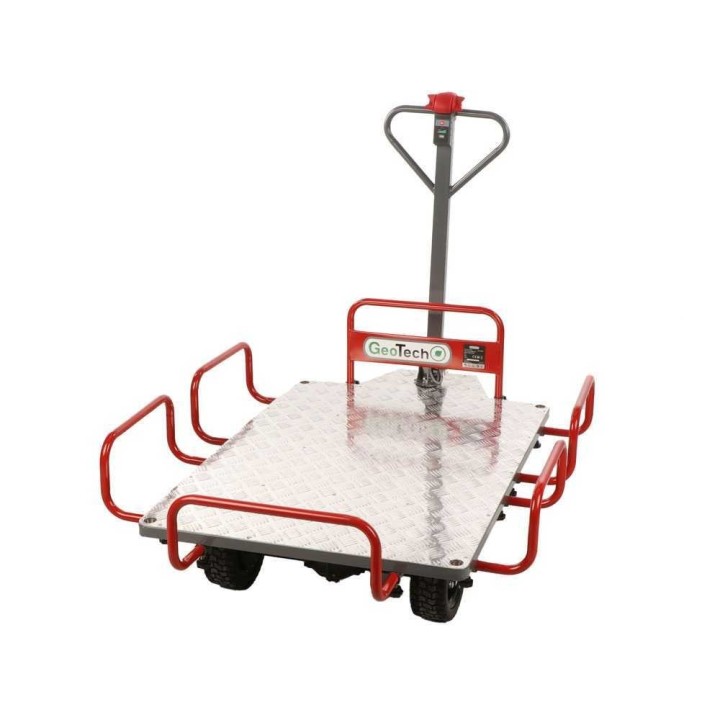 GeoTech E-Truck 400 sähköinen kuljetusvaunu, 400 W, 40 V, 400 kg