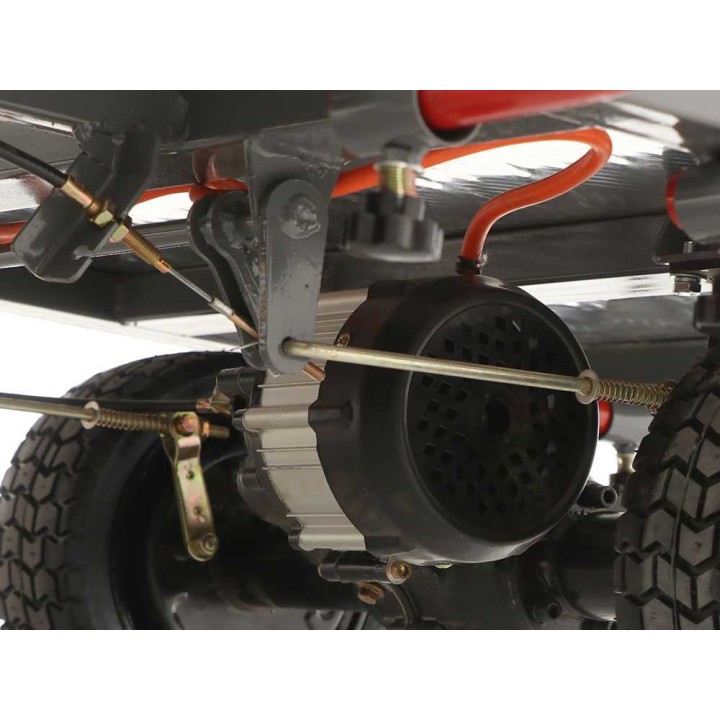 GeoTech E-Truck 400 sähköinen kuljetusvaunu, 400 W, 40 V, 400 kg