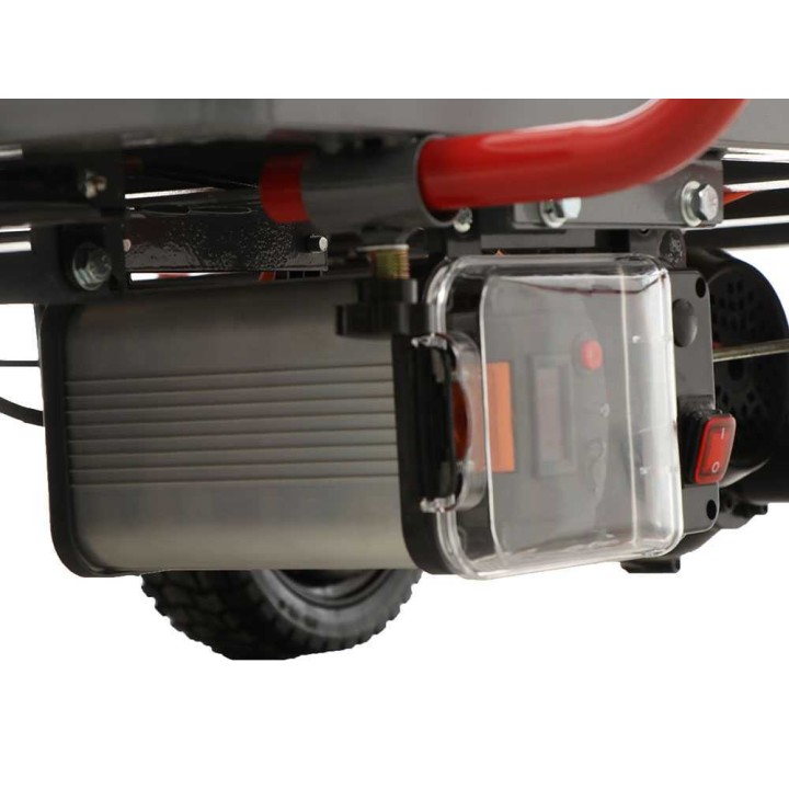 GeoTech E-Truck 400 sähköinen kuljetusvaunu, 400 W, 40 V, 400 kg