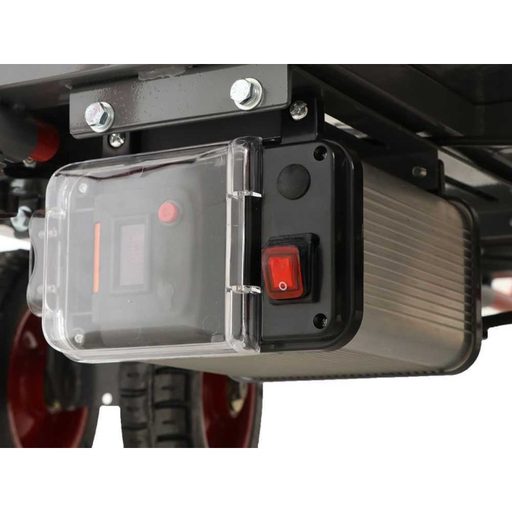 GeoTech E-Truck 400 sähköinen kuljetusvaunu, 400 W, 40 V, 400 kg