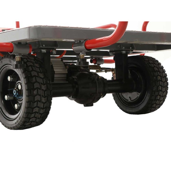 GeoTech E-Truck 400 sähköinen kuljetusvaunu, 400 W, 40 V, 400 kg