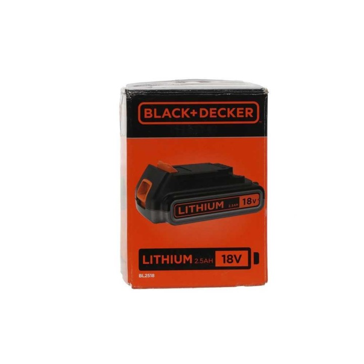 Black&Decker BL2518-XJ litiumakku, 18 V, 2,5 Ah