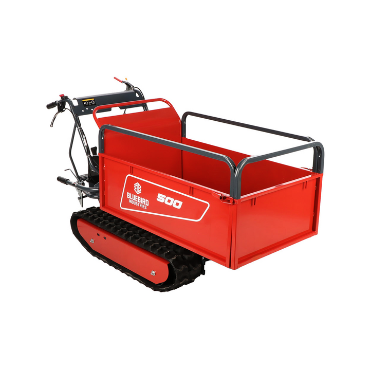 Blue Bird Carrier 500 telaketjukuljetin 500 kg Loncin 6 5 HP