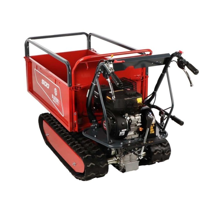 Blue Bird Carrier 500 telaketjukuljetin, 500 kg, Loncin 6,5 HP