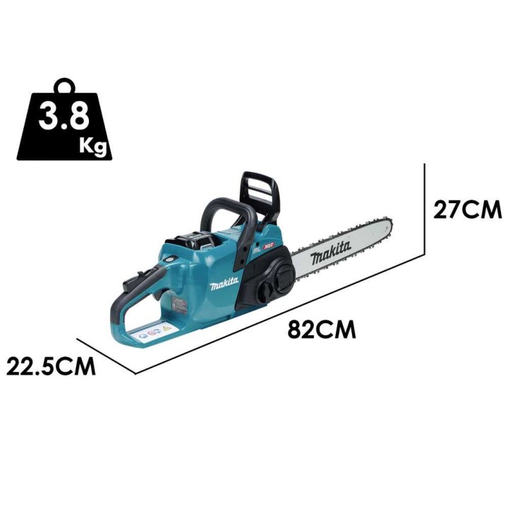 Makita XGT UC023GZ akkuketjusaha, 40 V, 40 cm, ilman akkua ja laturia