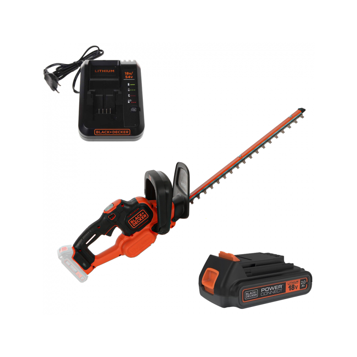 Black Decker GTC18452PC QW akkupensasleikkuri 45 cm 18 V 2 Ah