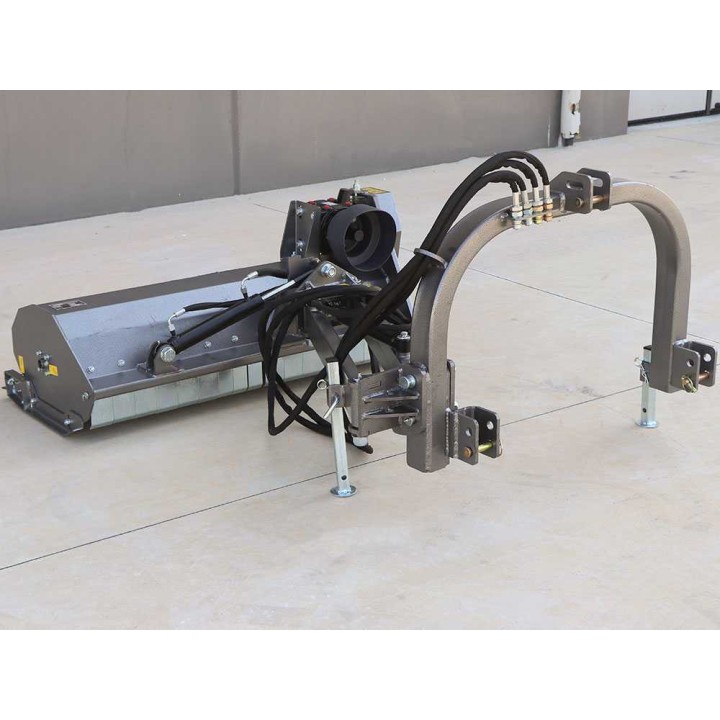BlackStone BV 120 L sivulle siirtyvä traktorimurskain, 120 cm, 30–35 HP