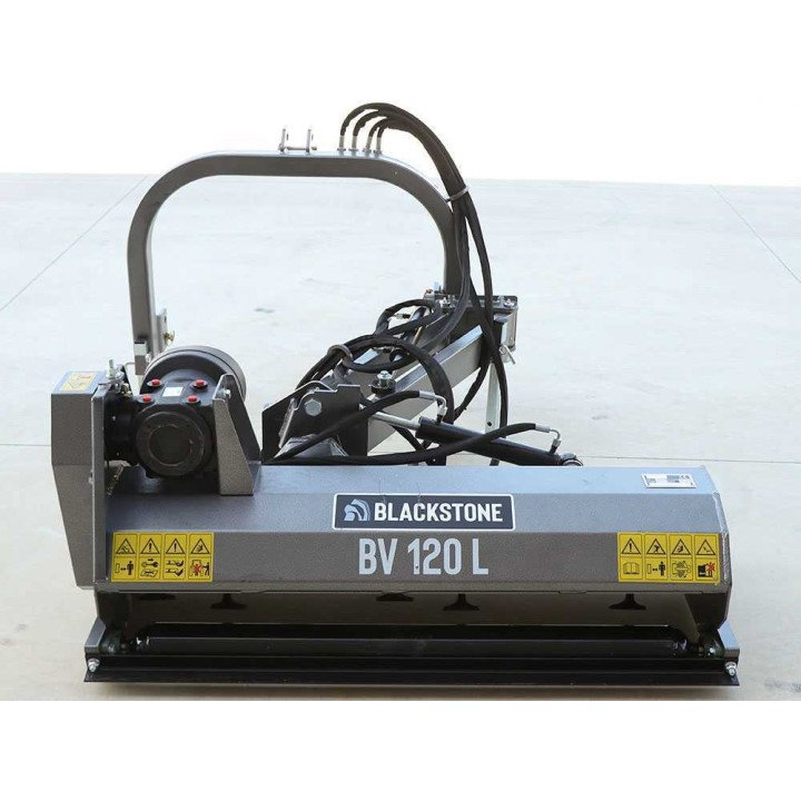 BlackStone BV 120 L sivulle siirtyvä traktorimurskain, 120 cm, 30–35 HP