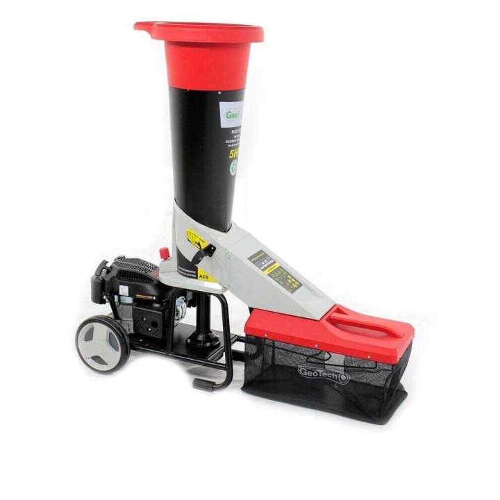GeoTech BGS 6500 -biotriturieri, Loncin 5 HP, 45 mm