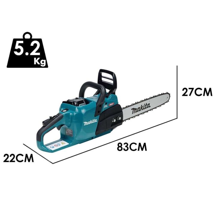 Makita XGT UC026G akkuketjusaha, 40 cm, 40 V, 5 Ah