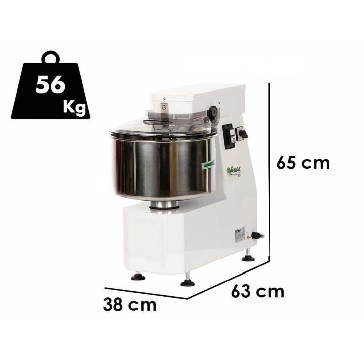 Fimar 15LN -spiraalitaikinakone, 10 kg, 2 nopeutta, kolmivaiheinen 400 V