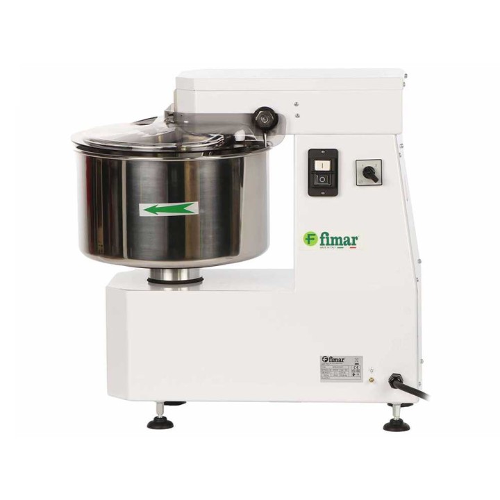 Fimar 15LN -spiraalitaikinakone, 10 kg, 2 nopeutta, kolmivaiheinen 400 V