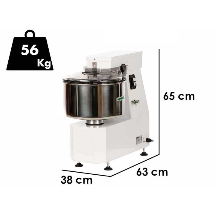 Fimar 15LN -spiraalitaikinakone, 10 kg, 400 V, kolmivaiheinen