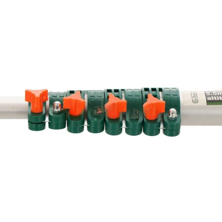 GeoTech STP S 550 teleskooppinen oksasaha, 45 cm, 185–550 cm